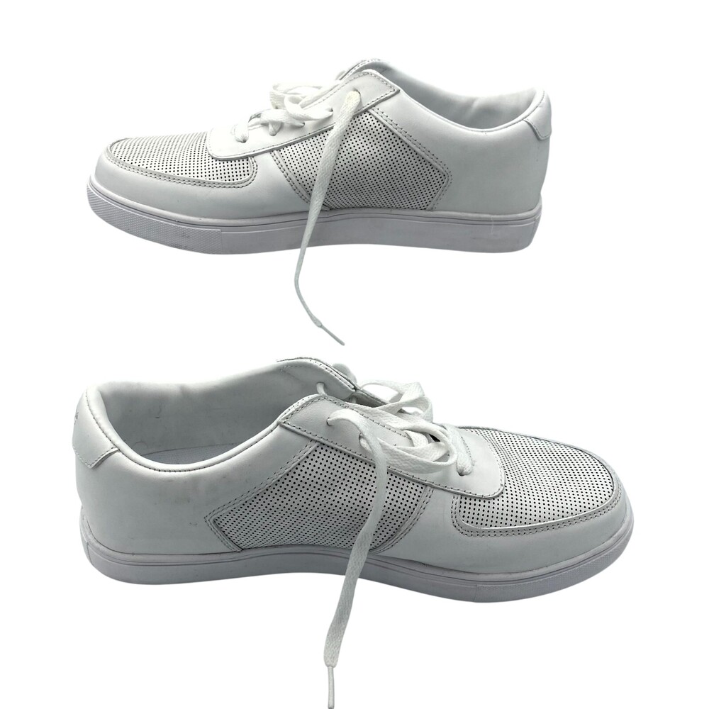 Propét Nessie WCS002L Women's 11D Sneakers White Leather Lace Up Athletic Shoes